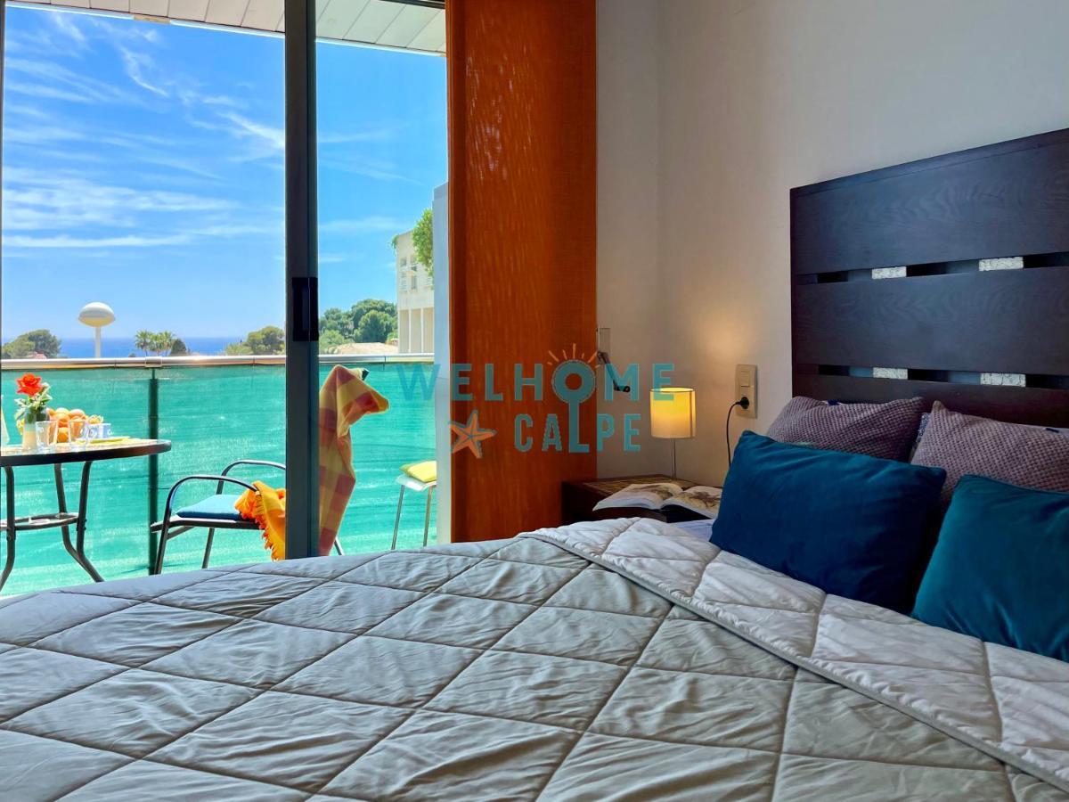 カルプLima Con Piscina Y Vista Al Marアパートメント エクステリア 写真