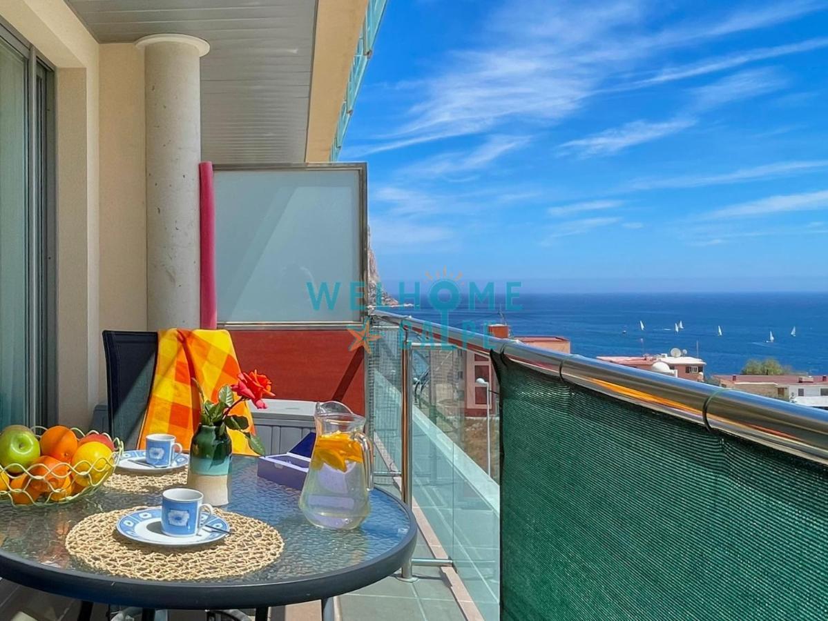 カルプLima Con Piscina Y Vista Al Marアパートメント エクステリア 写真
