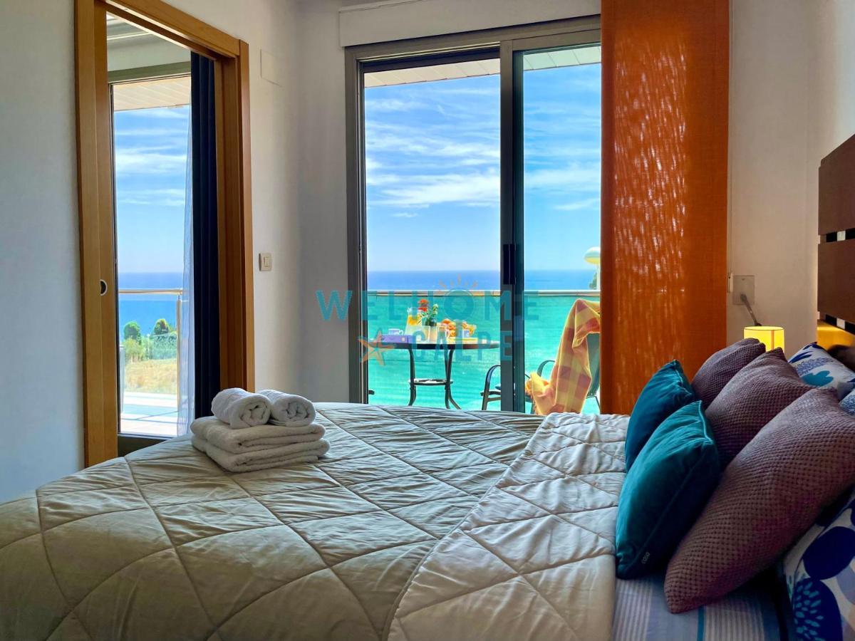 カルプLima Con Piscina Y Vista Al Marアパートメント エクステリア 写真