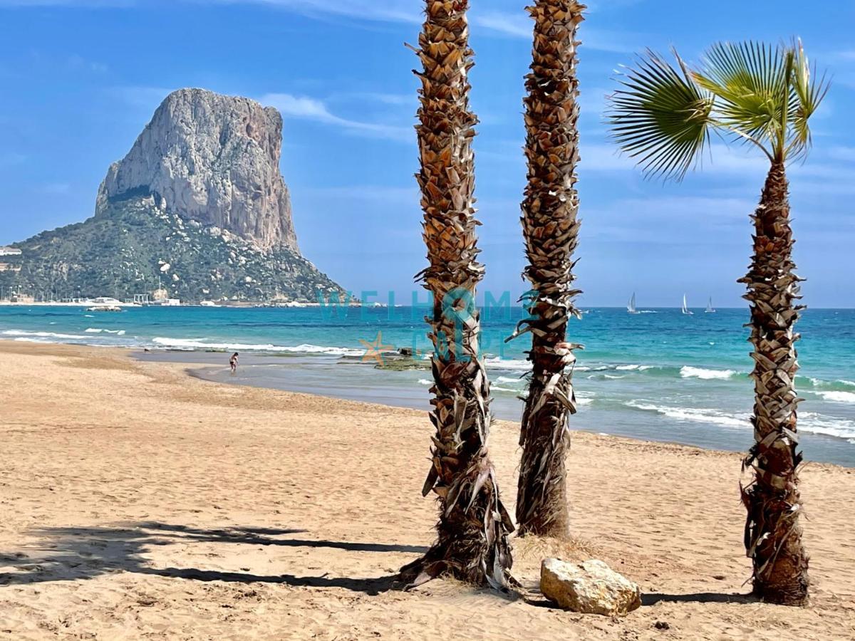 カルプLima Con Piscina Y Vista Al Marアパートメント エクステリア 写真