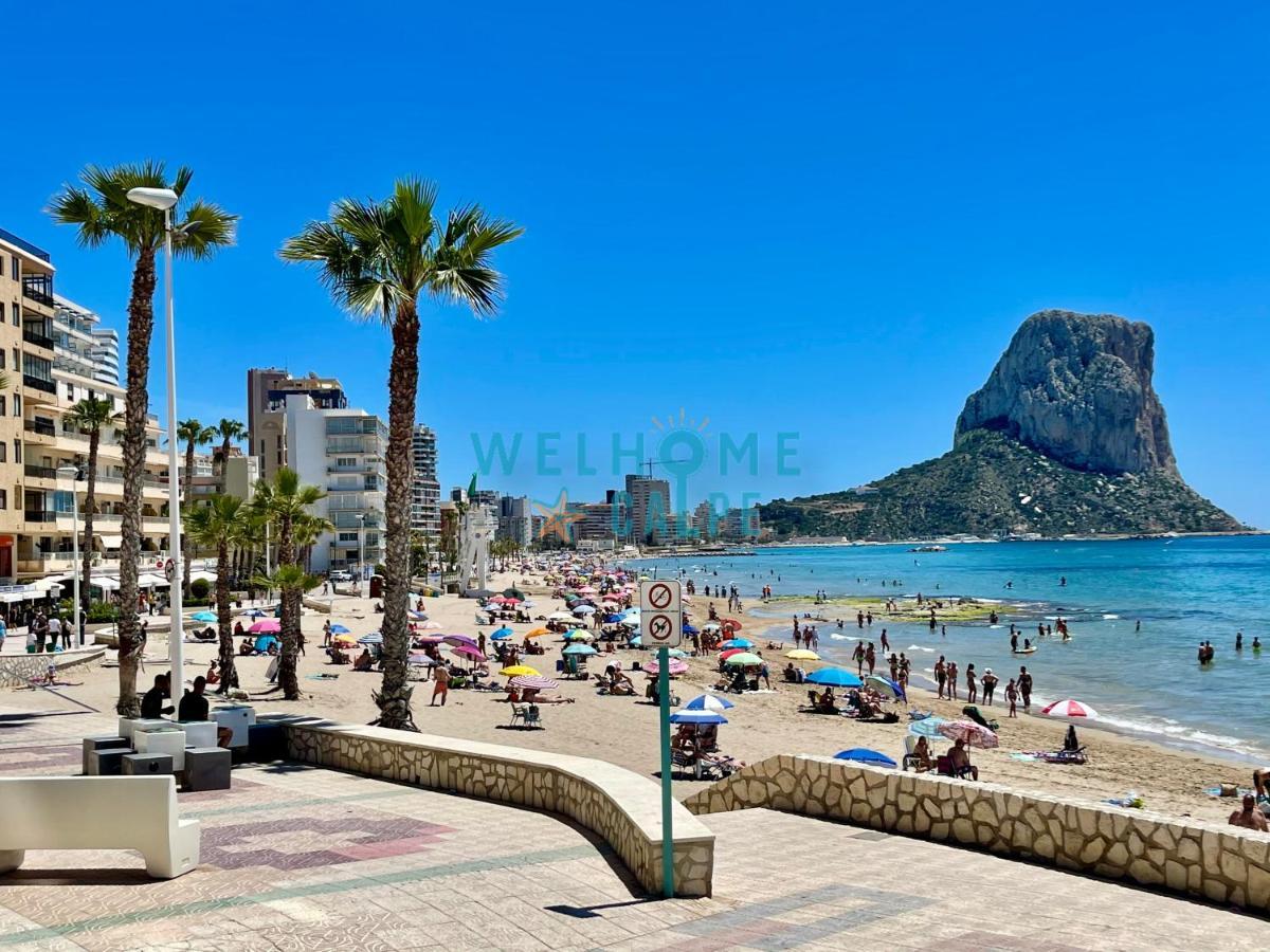 カルプLima Con Piscina Y Vista Al Marアパートメント エクステリア 写真