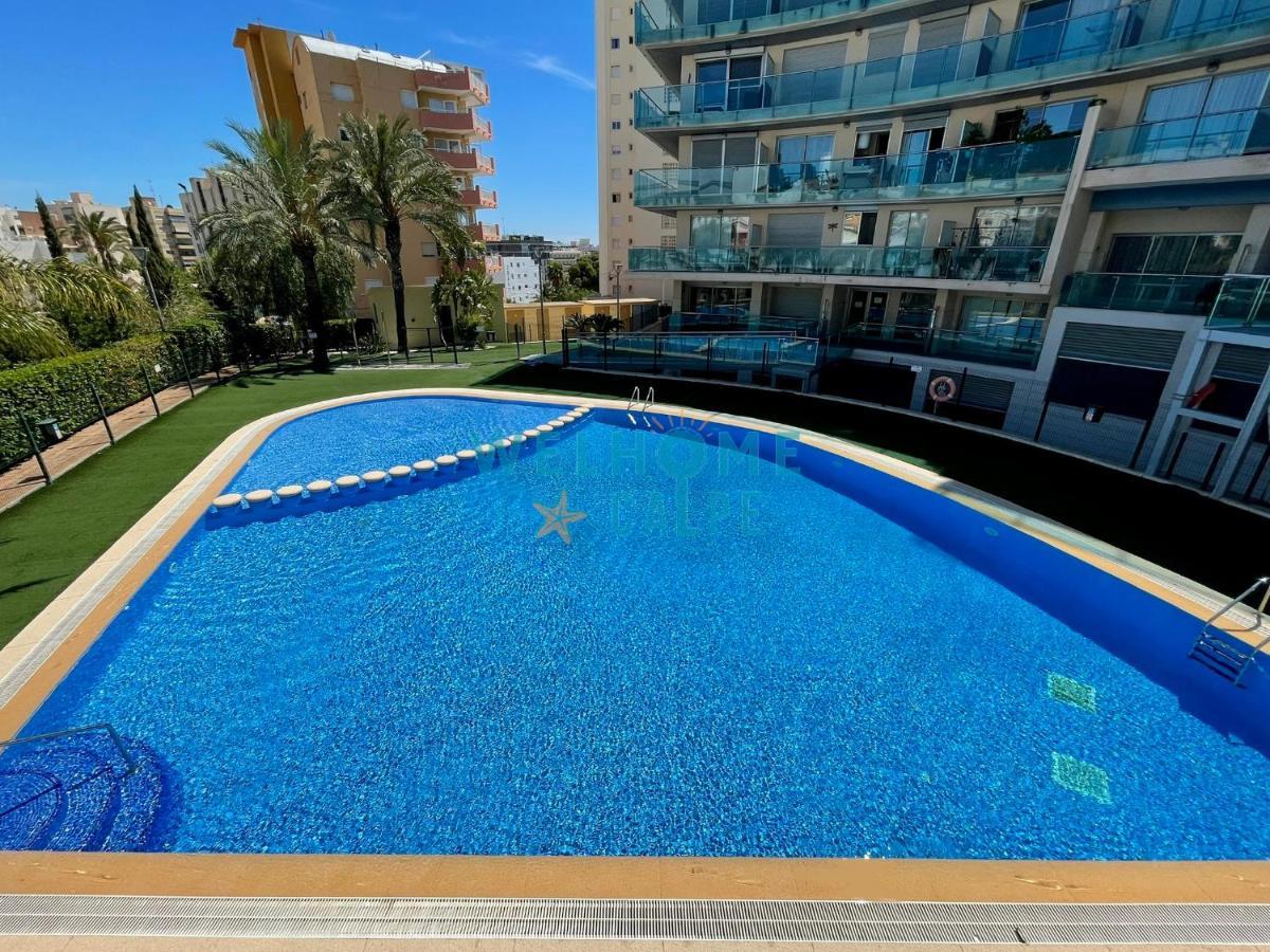 カルプLima Con Piscina Y Vista Al Marアパートメント エクステリア 写真