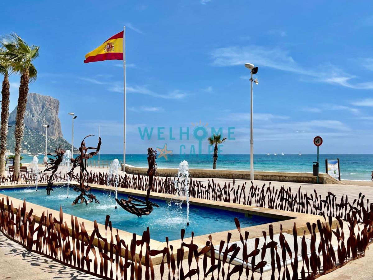 カルプLima Con Piscina Y Vista Al Marアパートメント エクステリア 写真