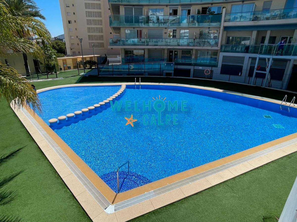 カルプLima Con Piscina Y Vista Al Marアパートメント エクステリア 写真